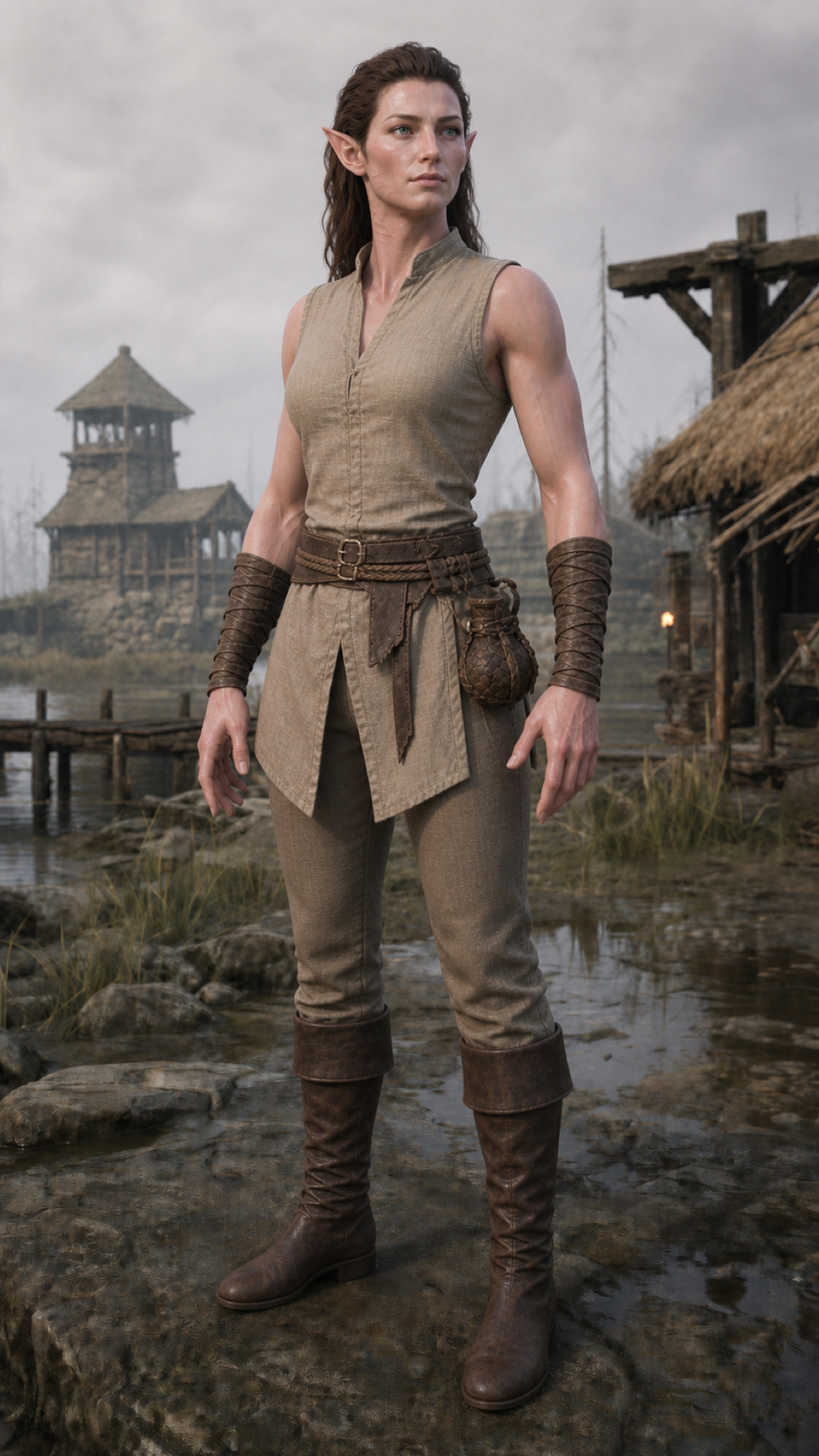 Hessk — aquatic-elf female direction
