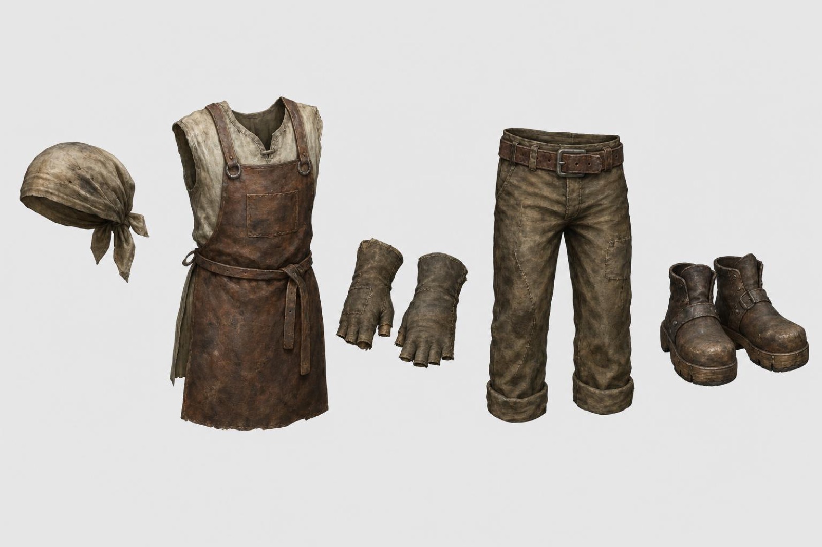 Clothes Laborer Lineup v1