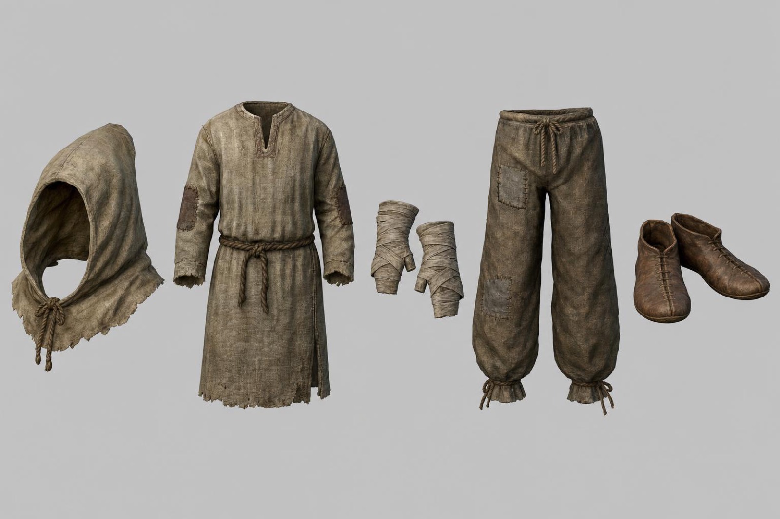 Clothes Peasant Lineup v1
